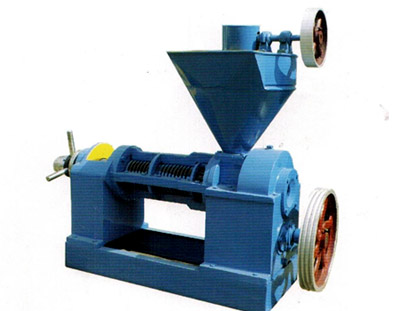 Rapeseed oil press