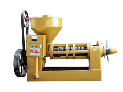 Pepper seed oil press